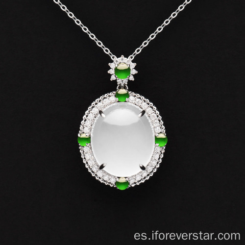 Costeo de oro sólido de jadee jadee jadee jade 18k